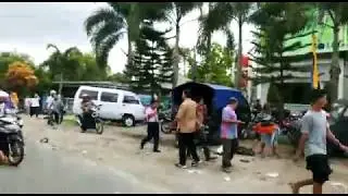 Brebes- Bumiayu Truk Rem blong nabrak Rumah Sakit