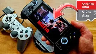 MASSIVE PlayStation 2 Emulation Test -  Anbernic RG556 | 512GB of Games !!!