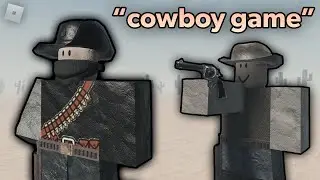 The most realistic cowboy game on Roblox. (it's amazing)