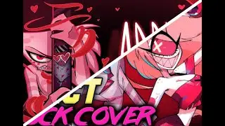 Addict (Music Video) + Rock Cover by Natewantstobattle ft. AmaLee - HAZBIN HOTEL