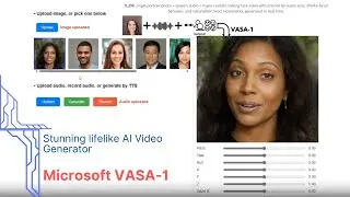 VASA-1: Microsoft's New Exciting AI - Lifelike Audio-Driven talking faces -AI Video generator
