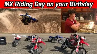 Birthday at the Motocross Track