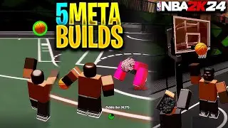 The Best 5 META BUILDS On MYPARK... (Highschool Hoops)