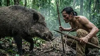 Full Video: Tracking Wild Boar, Building Primitive Traps & Rescuing a Lost Puppy | Survival Instinct