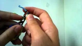 RAINBOW LOOM Урок 11 Браслет Бантик без станка
