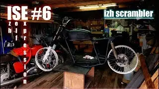 Иж юпитер 4 scrambler. 6 часть - черновая сборка, бак