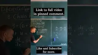 Chain Rule Method of Differentiation | Derivatives 