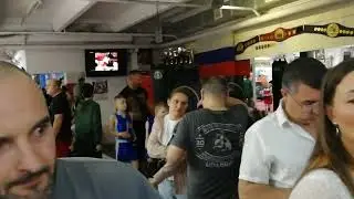 Открытый ринг по боксу в Москве БК "УДАРНИК" 18.05.2024 г. Дмитрий Гуров, синий угол.