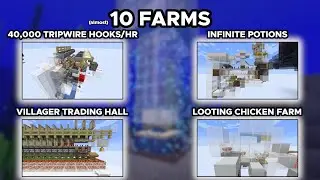 Every Farm I Built on Sipover's World Extinction Event