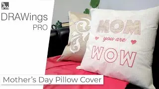 DIY Reverse Applique Pillow Cover Tutorial | Handmade Mother's Day Gift Idea