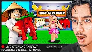 J'ai Donné des BRAINROT OG à des Streamers avec 0 Viewer !