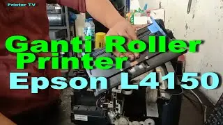 epson printer service ganti roller retard assy epson l4150 ganti karet penarik kertas roller bawah