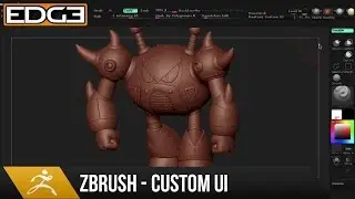Zbrush Tutorial - Creating Custom UI