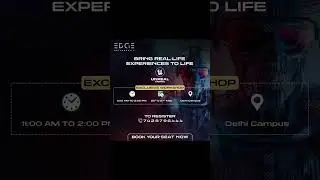 Unreal Engine || Delhi Workshop || 26th & 27th May,2023 || EDGE Metaversity