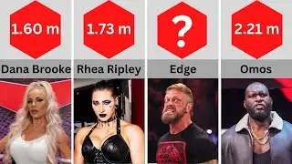 WWE Raw Superstars Height Comparison