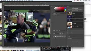 Photoshop: Face Swap: Selection and Mask, Adjustment Layers