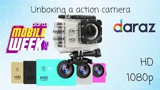HD 1080p Action Camera Unboxing