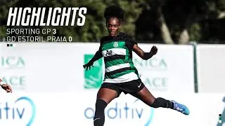 Futebol Feminino | Liga BPI: Sporting CP 3-0 GD Estoril Praia