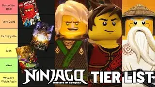 We Ranked The ORIGINAL Ninjago Show Part 1!
