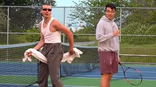 Reggie Interrupting Tennis Matches!