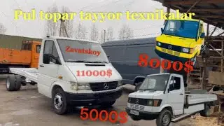 😱😱TAYYOR MERCEDES BENZLAR SOTUVDA PUL TOPAR TEXNIKALAR ULGURIB QOLING 😱