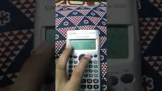 How to change the brightness of a scientific calculator/casio