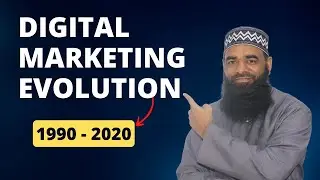 🚀 30 Years of Digital Marketing Evolution: From 1990 to 2020 and Beyond!