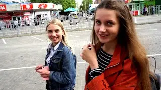 Опрос в Донецке! Выдача паспортов РФ! Одним кадром!