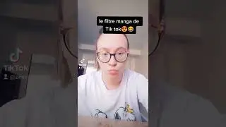 [TIK TOK LIFE] :J'AI TESTÉ LE FILTRE I. A MANGA 😍👌