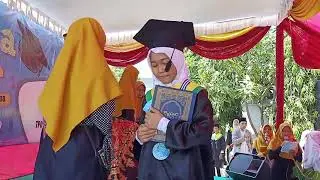 Prosesi Wisuda Santri TPQ Istiqomah