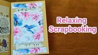 ASMR | Using junk in my journal | No Music | No Talking