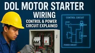DOL Motor Starter Wiring | Control र Power Circuit को पुरा जानकारी | BM Teach Nepal