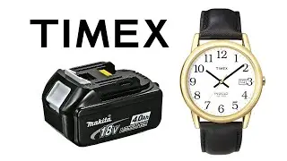 Литиевая батарейка в часах Timex INDIGLO