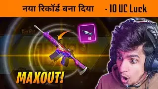 🔥10 UC Luck Fool M416 Crate opening - Maxing Out New Fool M416 with 100+ Materials in BGMI