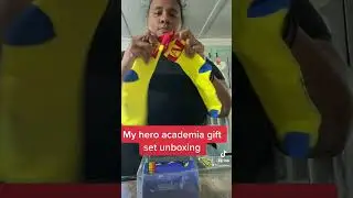My hero academia gift set unboxing