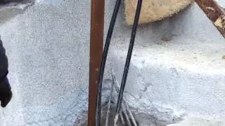 Out of level or cracked pool