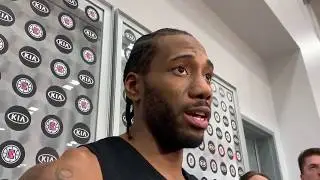 Kawhi thought about Kobe as motivation “every game” last season