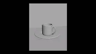 3d Coffee Cup _3ds max 