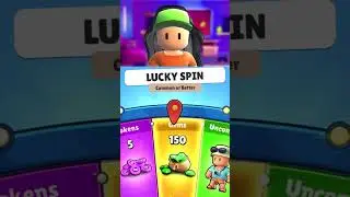 LUCKIEST Spin Ever! 🎉 | Stumble Guys Free Wheel