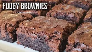 The Best FUDGY BROWNIE Recipe | Easy Fudgy  Brownies