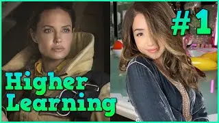 🔴 Higher Learning #1 🌳Pokimane hot tub stream - Angelina Jolie - Katy Perry Pikachu - 1st Podcast