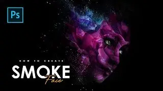 How to Create Smoke Face Explosion Photo Manipulation - 