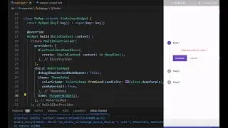 Stepper Widget | Flutter | Dart