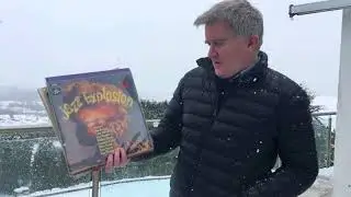 Vinyl finds in the snow