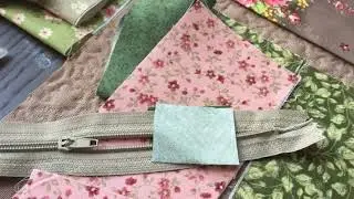 Текстильный кошелек. Часть 2 из 6.