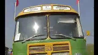 Парад автобусов ( ЗиС - 154, ЗиС - 155 и ЗиЛ - 158 ) Москва