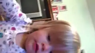 When a little girl farts