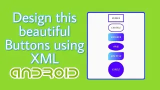 Customize Button design in Android studio