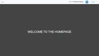 Login System In PHP| PART 3 HOME PAGE SETUP  | PHP TUTORIALS