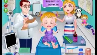 Бесплатные игры онлайн  Baby Hazel  Малышка Хейзел игра для детей, уход за малышом